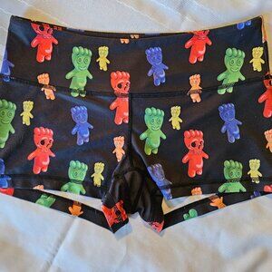 Feed Me Fight Me Booty Shorts